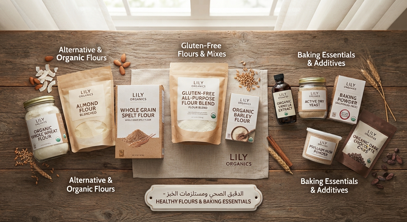 Healthy Flours & Baking Essentials